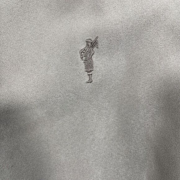 Zero Restriction‎ Golf Outerwear Men's Camel Vest Micro-suede Size XL 1/4 Snap - Picture 4 of 8